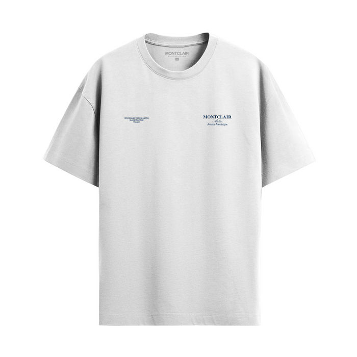 CAMISETA "ATELIER" BRANCA — verso