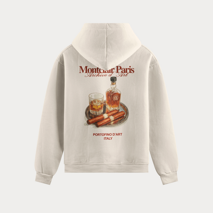 BLUSA MOLETOM ''WHISKY'' OFF WHITE