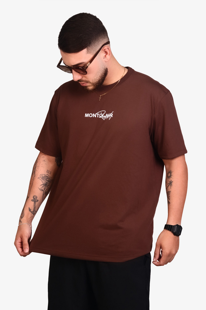 CAMISETA "PARIS" MARROM