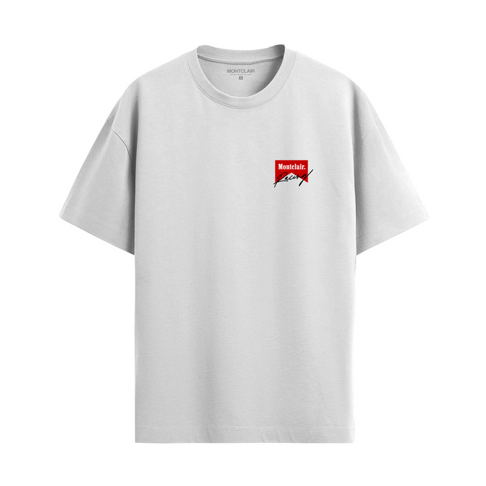 CAMISETA "RACING" BRANCA
