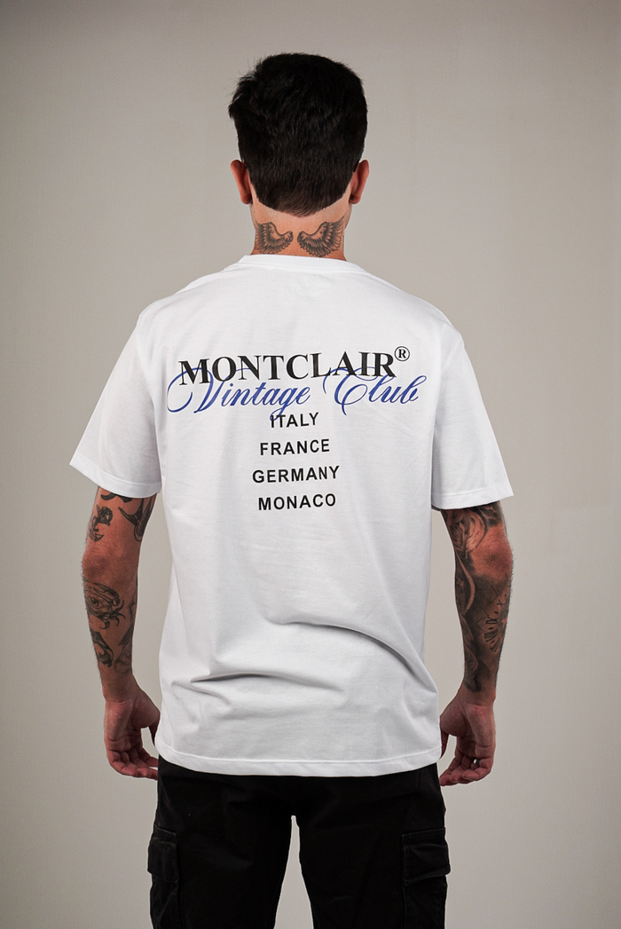 CAMISETA "VINTAGE" BRANCO — verso