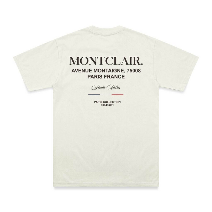 OVERSIZED ''FRANCE'' OFF WHITE