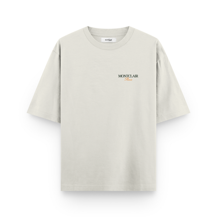 OVERSIZED ''COMPETITION'' OFF WHITE — verso