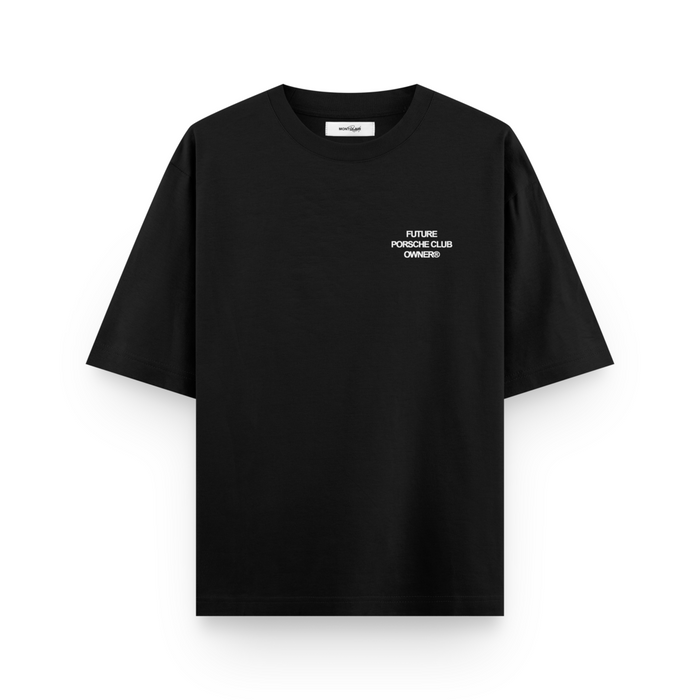 OVERSIZED ''CLUB PORSCHE'' PRETO