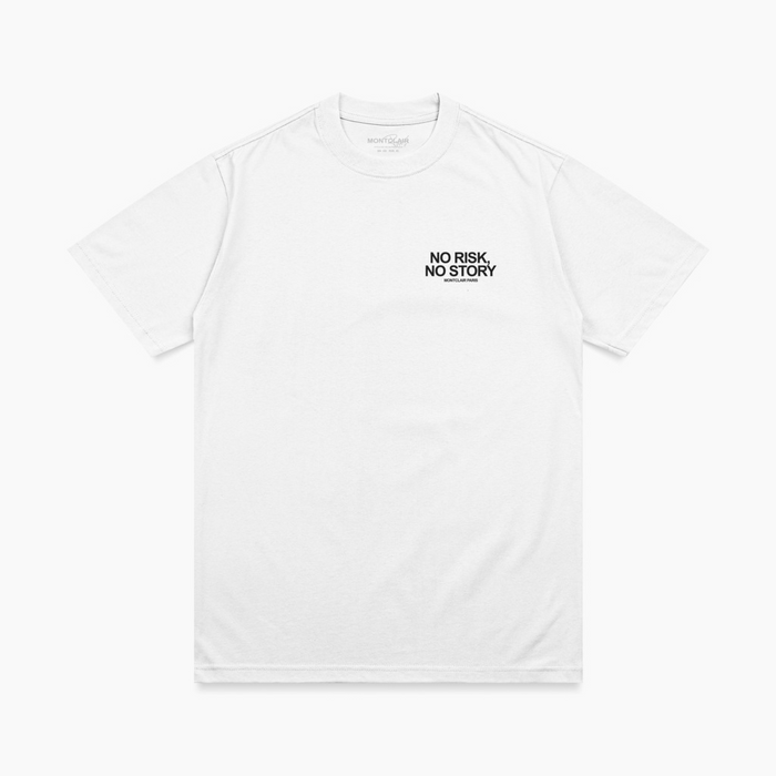 OVERSIZED ''NO RISK" BRANCA — verso