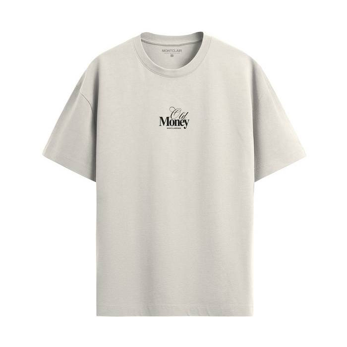 CAMISETA "OLD MONEY" OFF WHITE