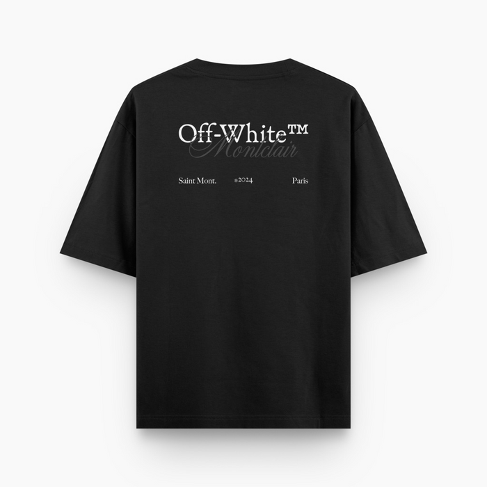 OVERSIZED ''OFF WHITE X MONTCLAIR'' PRETA