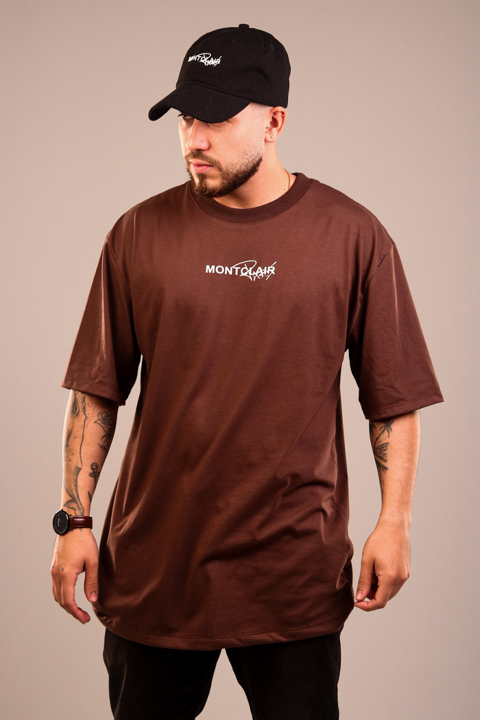 OVERSIZED ''PARIS'' MARROM — verso