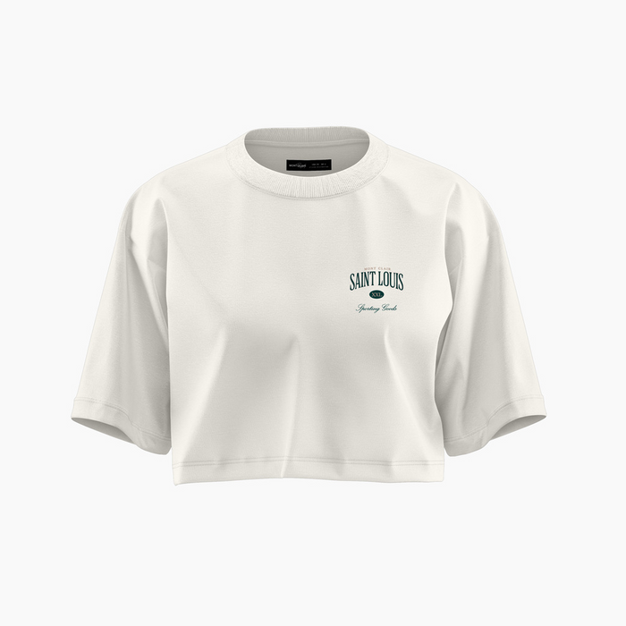 CROPPED SAINT LOUIS OVERSIZED OFF WHITE