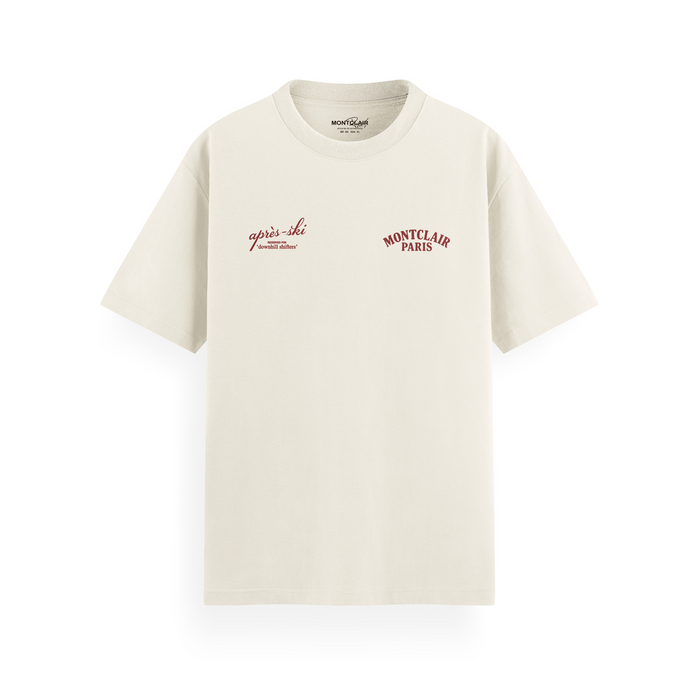 REGULAR ESSENTIAL "SKI" OFF WHITE — verso