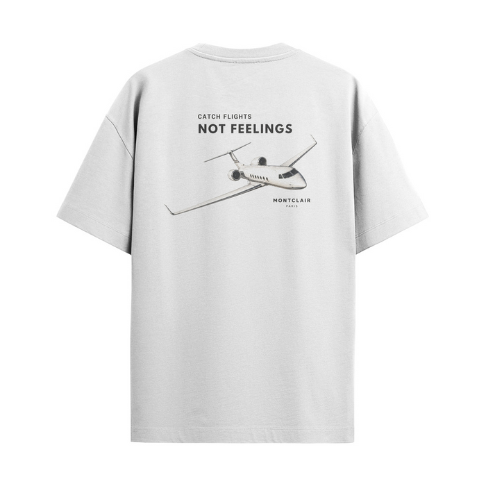 CAMISETA "NO FEELING" BRANCA