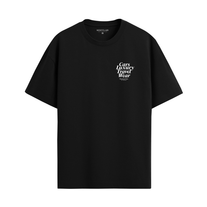 CAMISETA "LUX" PRETA — verso