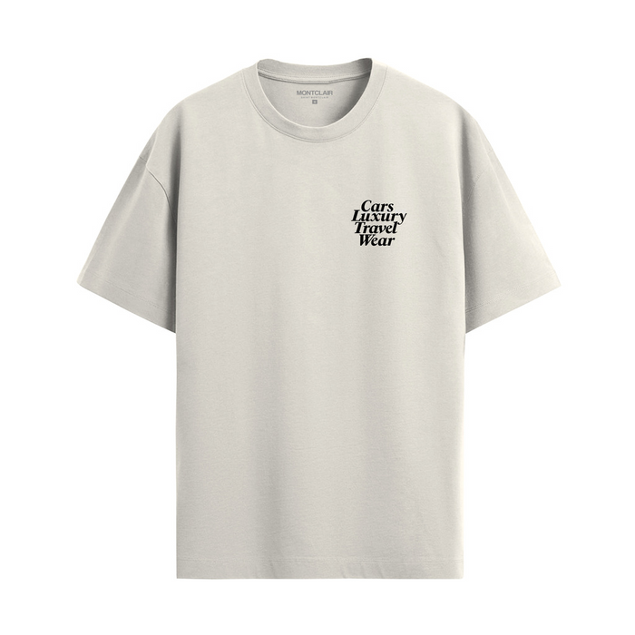 CAMISETA "LUX" OFF WHITE — verso
