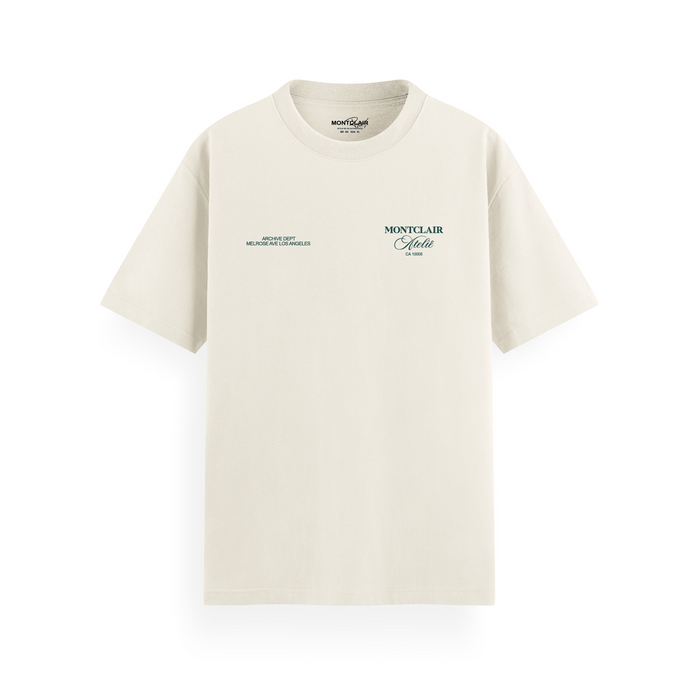 REGULAR ESSENTIAL "CLUB" OFF WHITE — verso