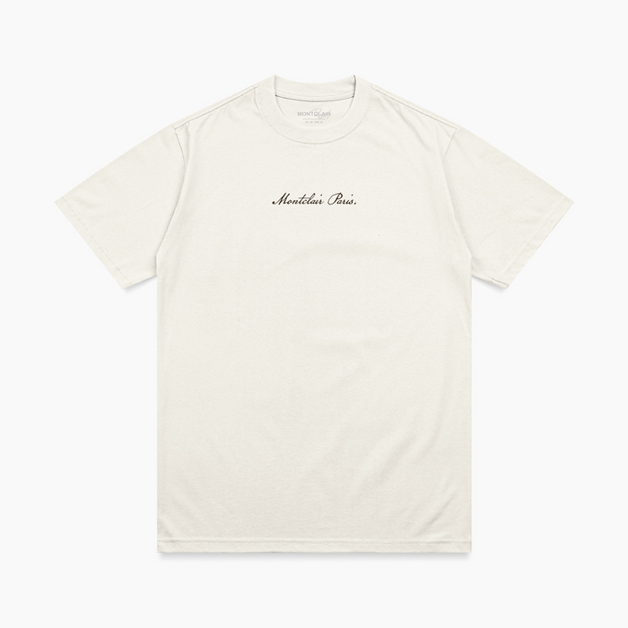 OVERSIZED ''AMERICAN COLORS" OFF WHITE