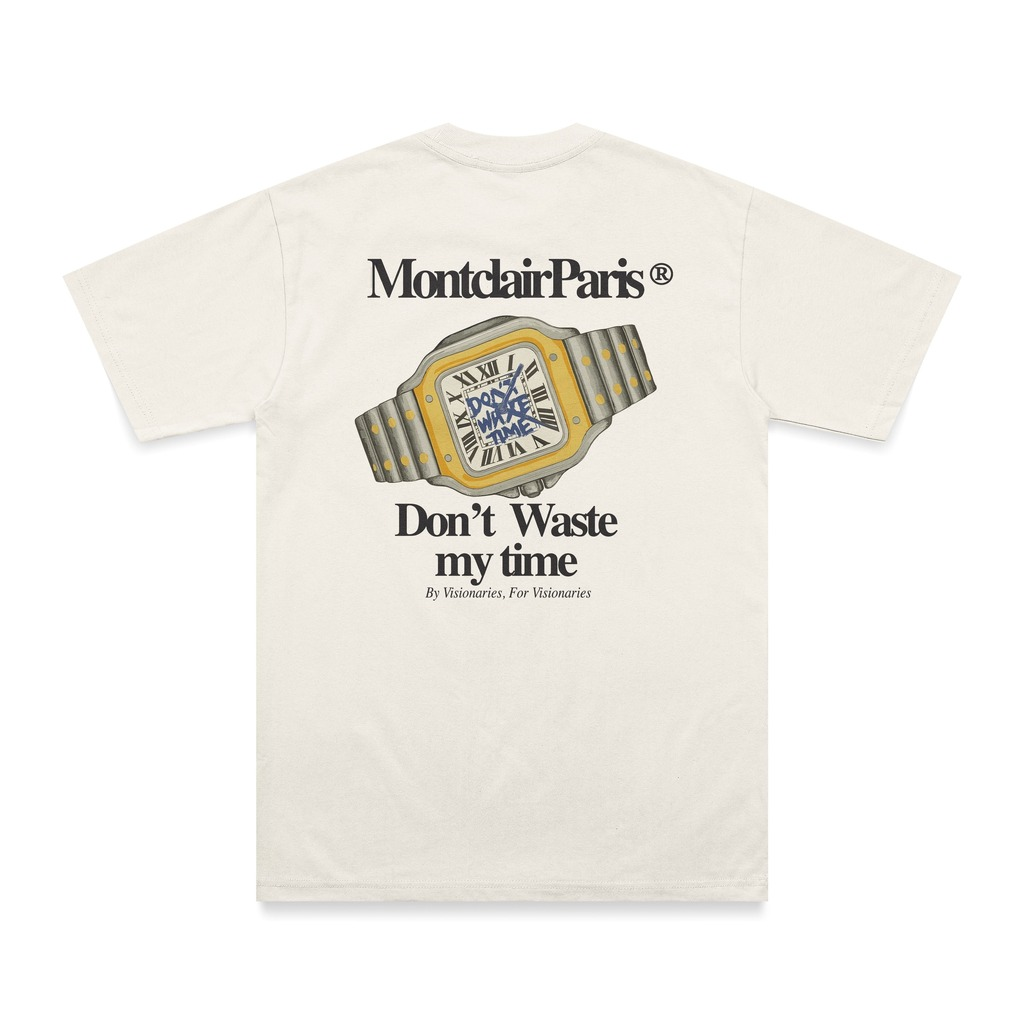 OVERSIZED ''MY TIME'' OFF WHITE — foto 1