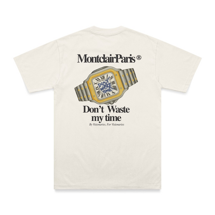 OVERSIZED ''MY TIME'' OFF WHITE