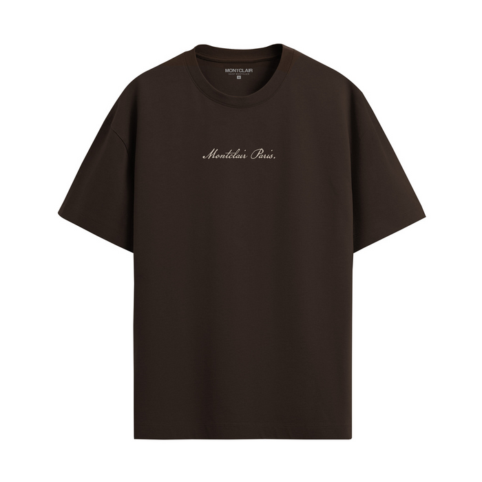 CAMISETA "AMERICAN COLORS" MARROM