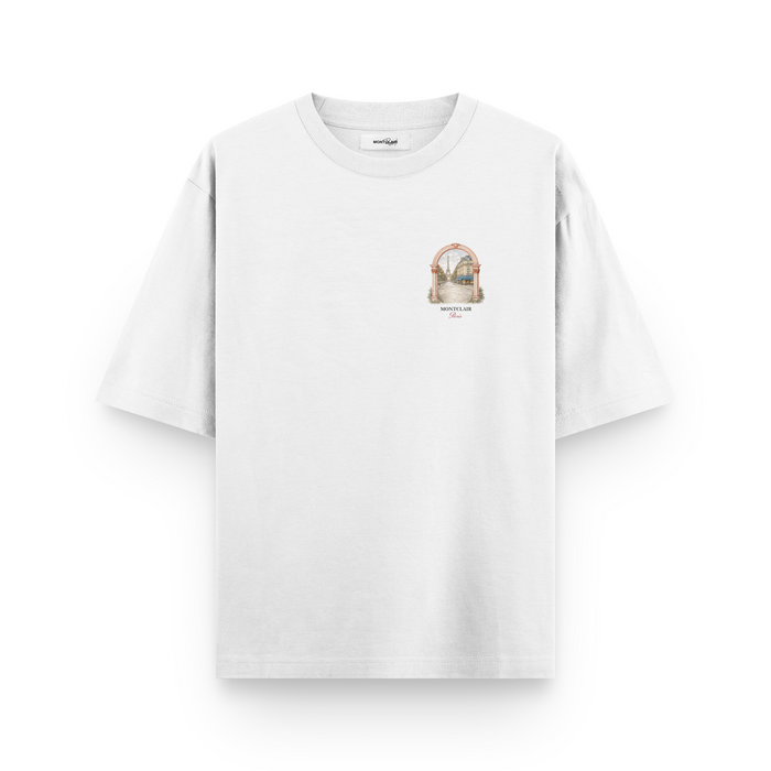 OVERSIZED ''EIFFEL'' WHITE — verso
