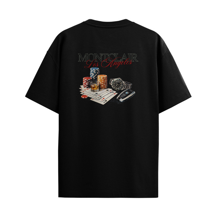 CAMISETA "FORTUNE" PRETA