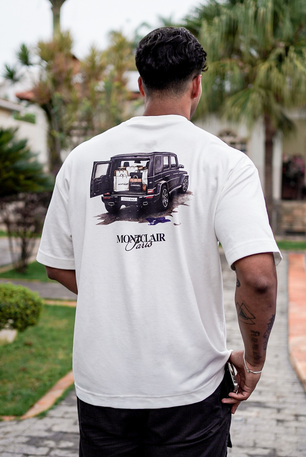OVERSIZED ''G-CLASS'' OFF WHITE — foto 5