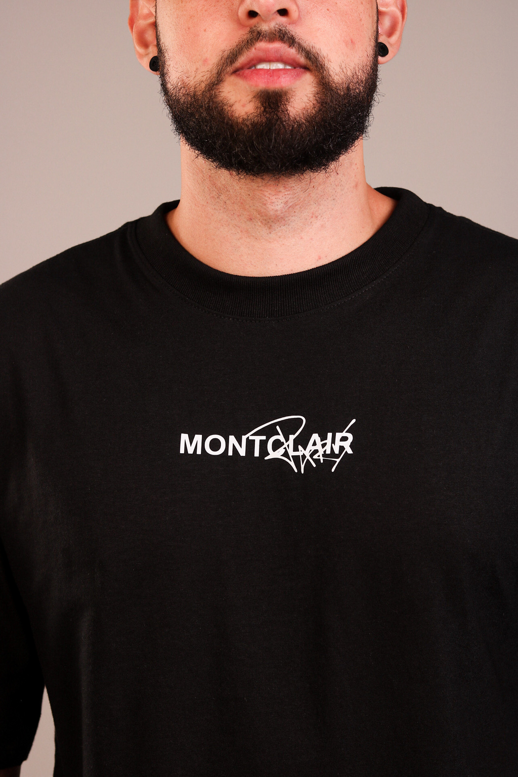 OVERSIZED ''PARIS'' PRETA — foto 4