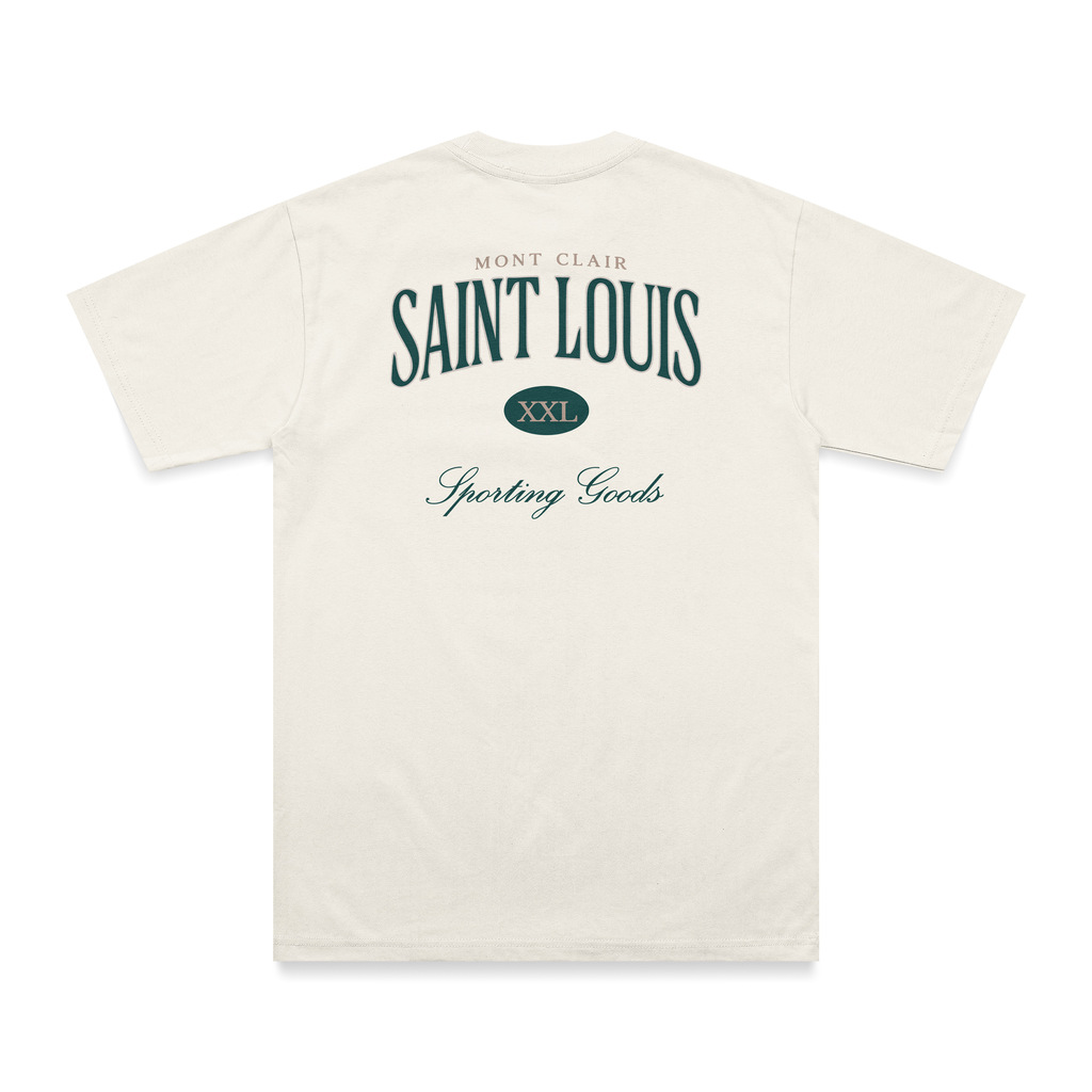 OVERSIZED ''SAINT LOUIS'' OFF WHITE — foto 1