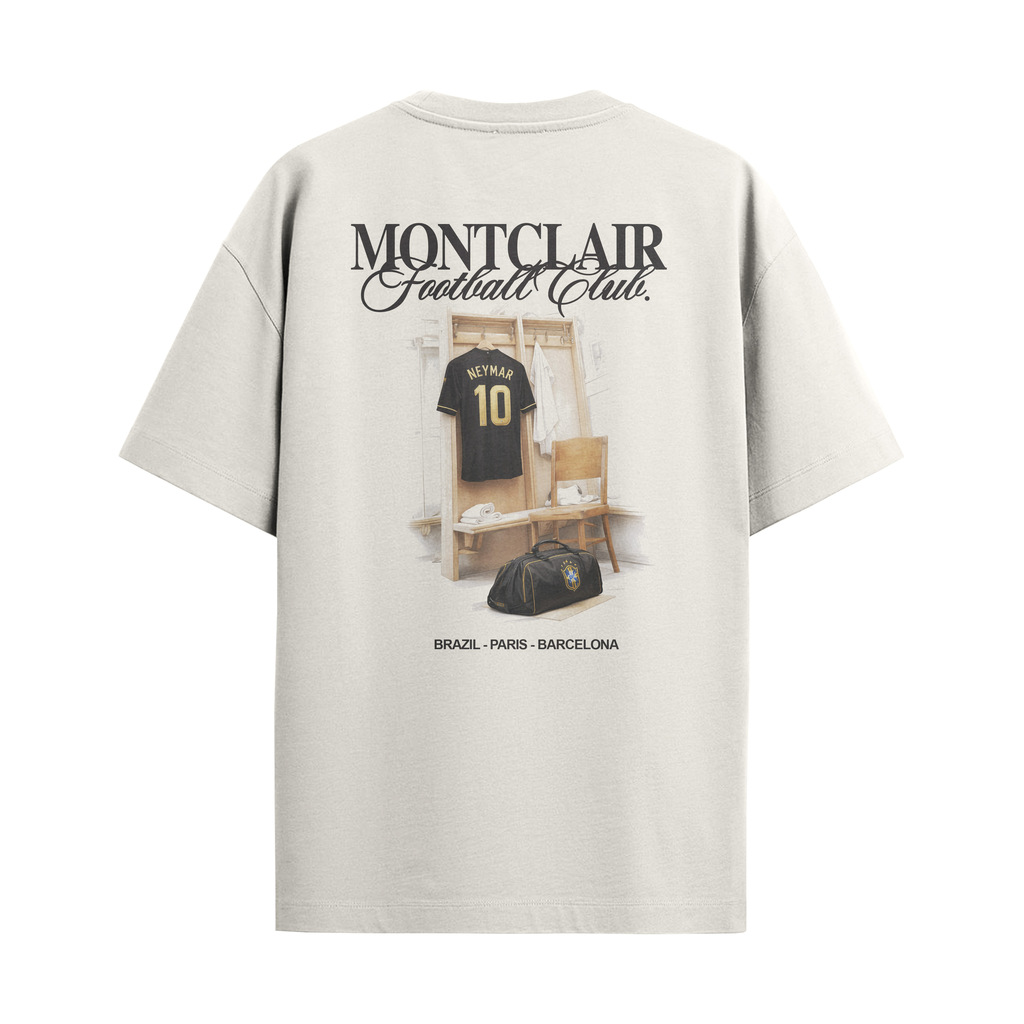 CAMISETA "NJR" OFF WHITE — foto 1