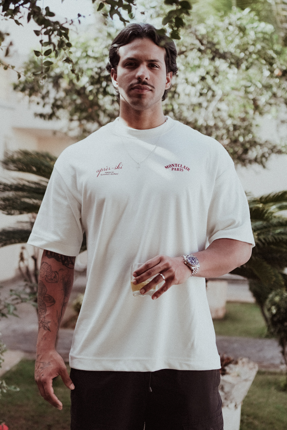 OVERSIZED ''SKI'' OFF WHITE — foto 4