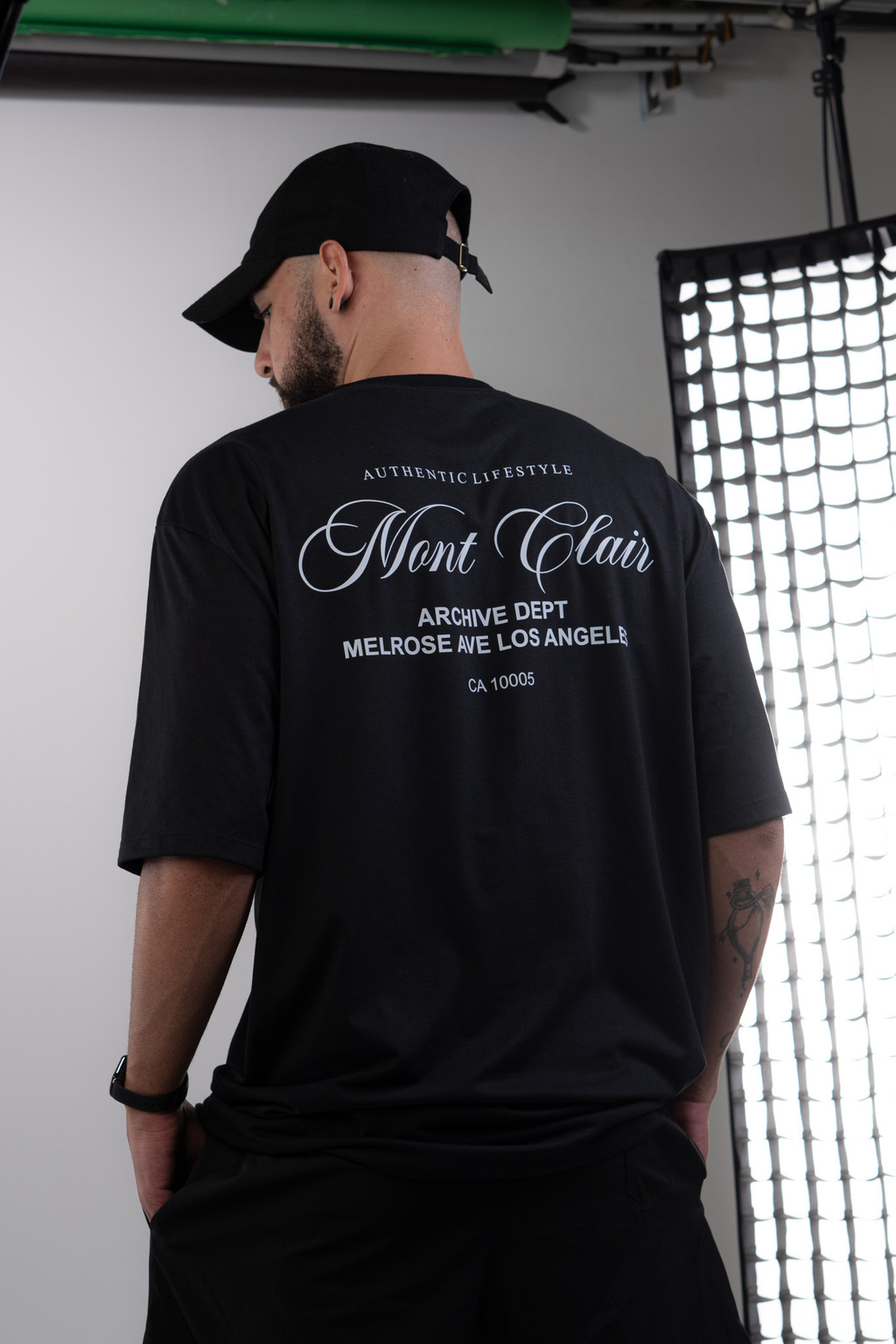 OVERSIZED ''CLUB'' PRETA — foto 6