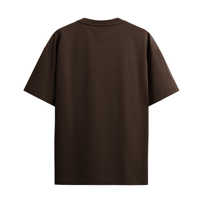 CAMISETA "AMERICAN COLORS" MARROM — verso
