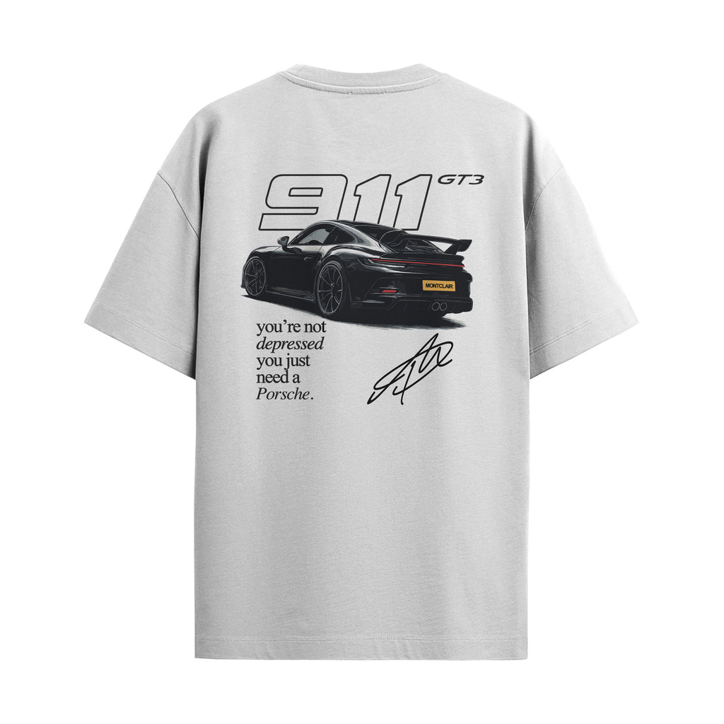 CAMISETA "NEED PORSCHE" BRANCA — foto 1