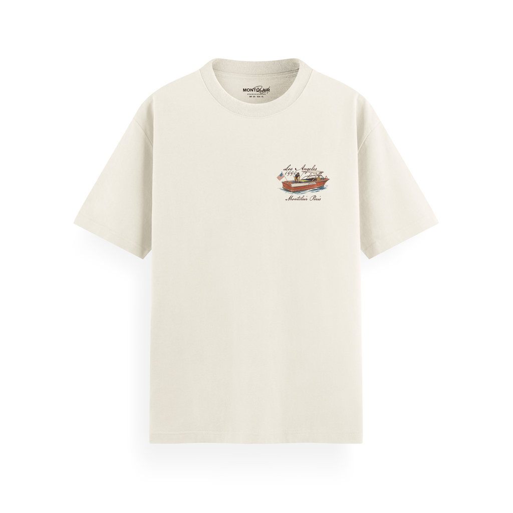 REGULAR ESSENTIAL "AMERICAN SCRIBE" OFF WHITE — foto 1