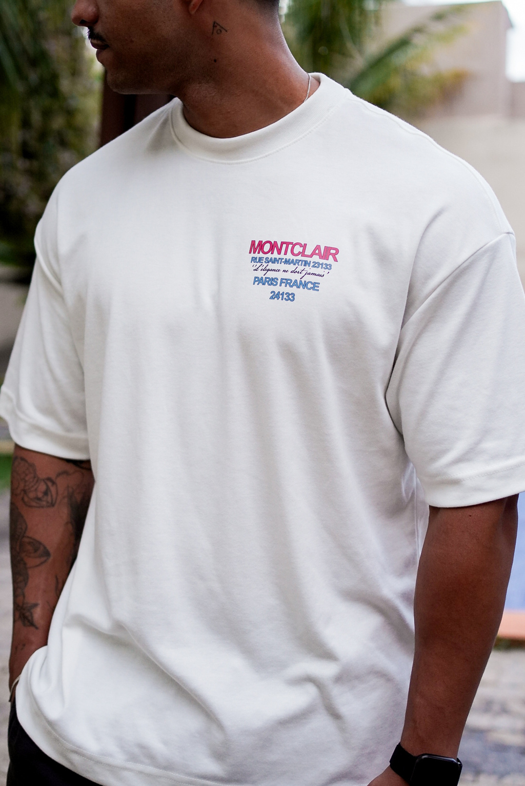 OVERSIZED ''RETAIL'' OFF WHITE — foto 3