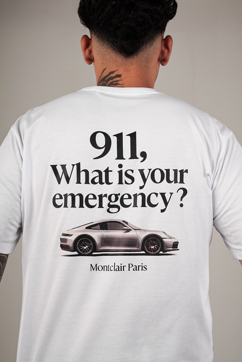 CAMISETA "911" BRANCA — foto 6