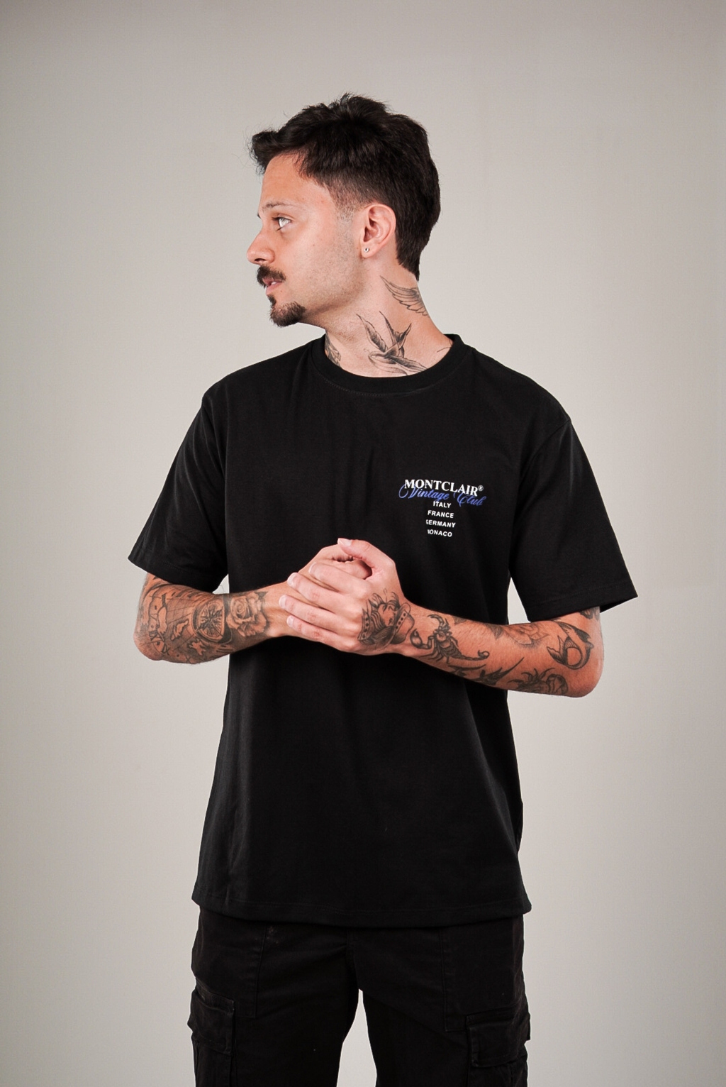 CAMISETA "VINTAGE" PRETO — foto 2