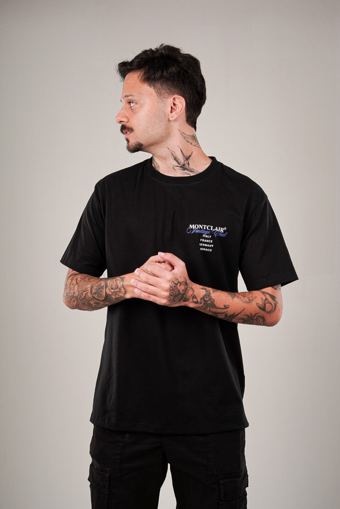 CAMISETA "VINTAGE" PRETO — verso