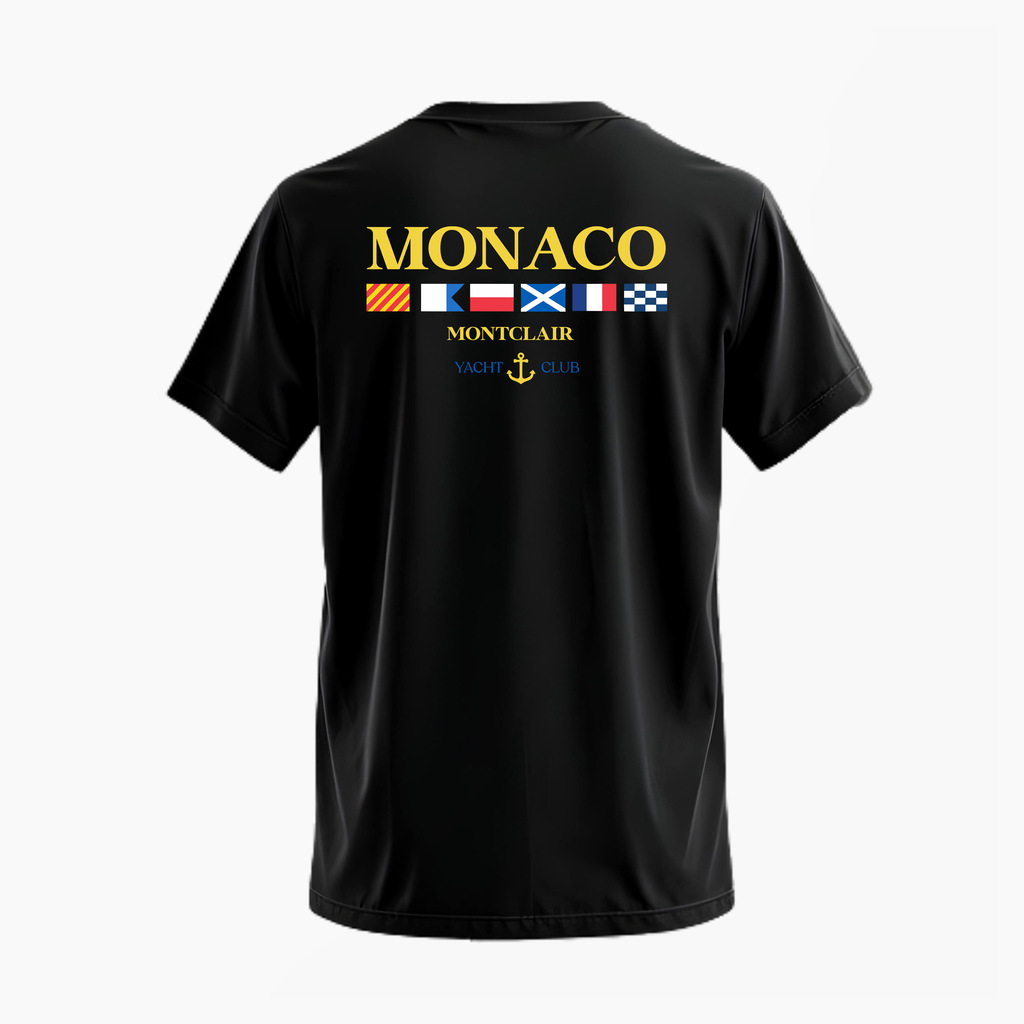 CAMISETA "MÔNACO" PRETA — foto 8