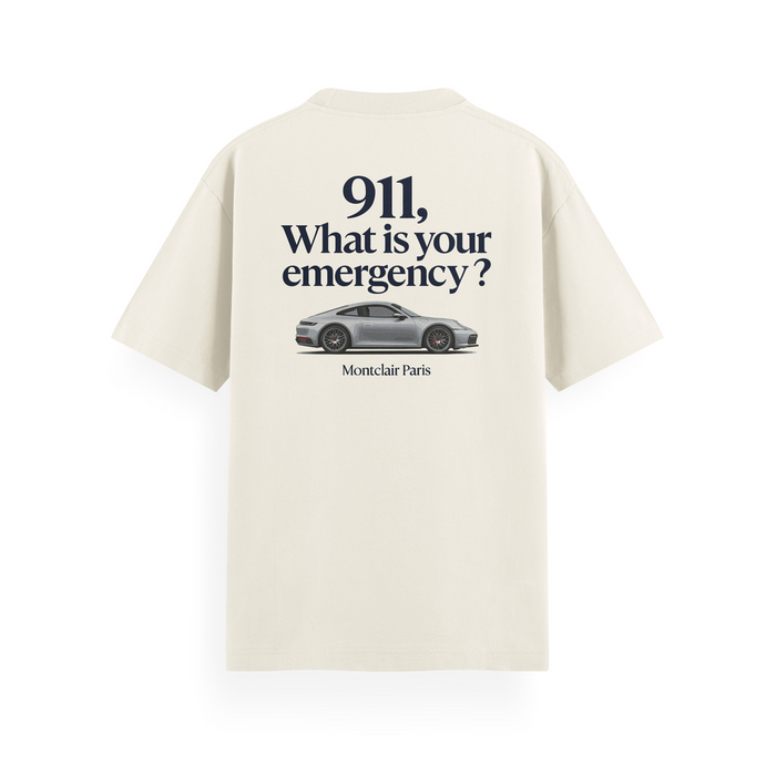 REGULAR ESSENTIAL "911" OFF WHITE