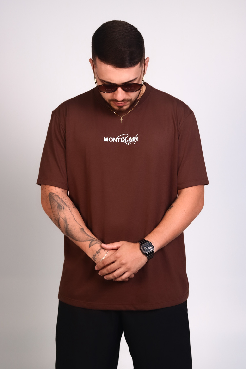 CAMISETA "PARIS" MARROM — foto 3