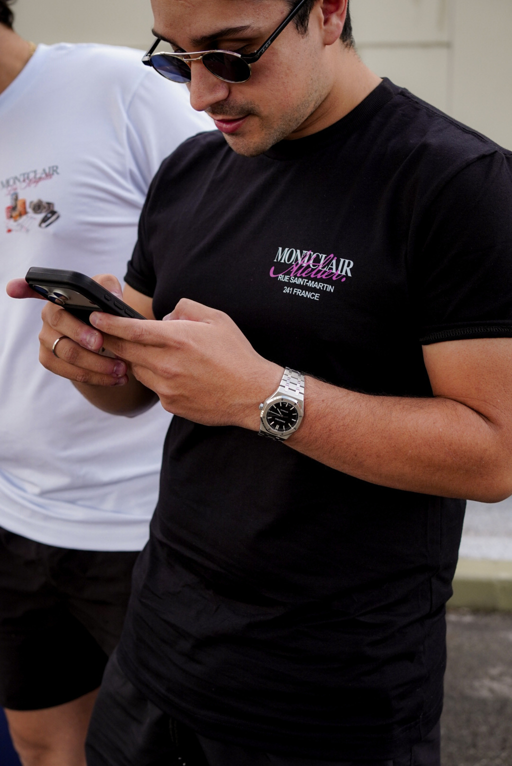 CAMISETA "GALLERY" PRETA — foto 4