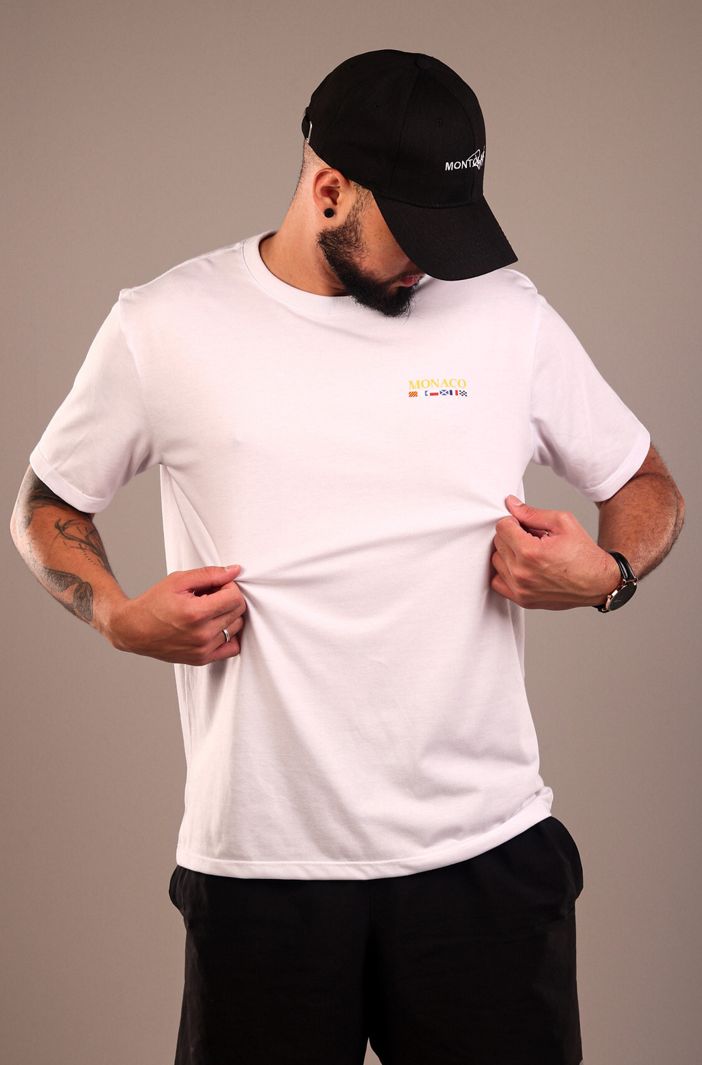 CAMISETA "MÔNACO" BRANCA — foto 4
