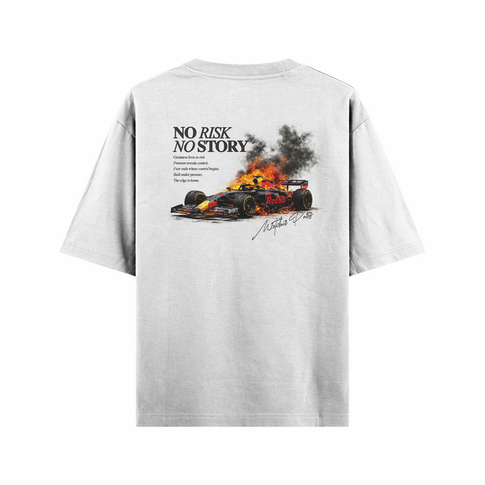 OVERSIZED ''F1" OFF WHITE
