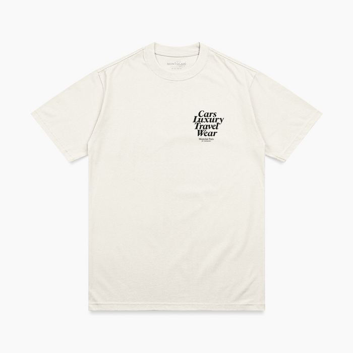 OVERSIZED ''LUX" OFF WHITE — verso