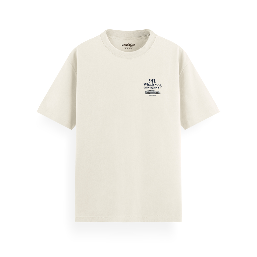 REGULAR ESSENTIAL "911" OFF WHITE — foto 2