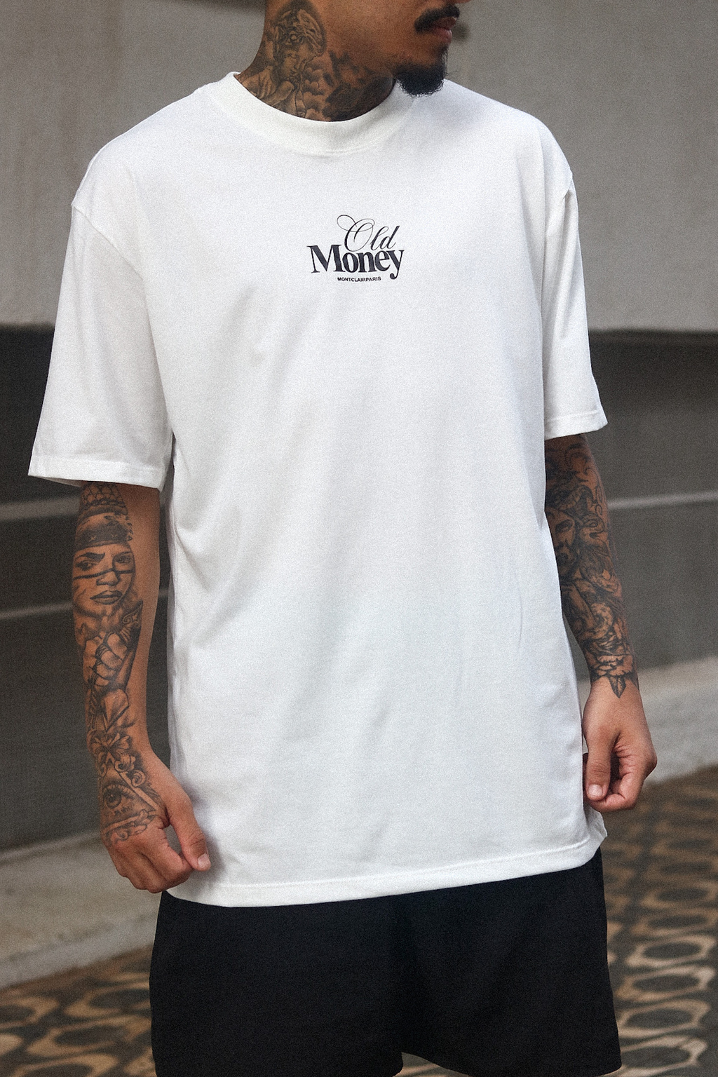 CAMISETA "OLD MONEY" OFF WHITE — foto 6