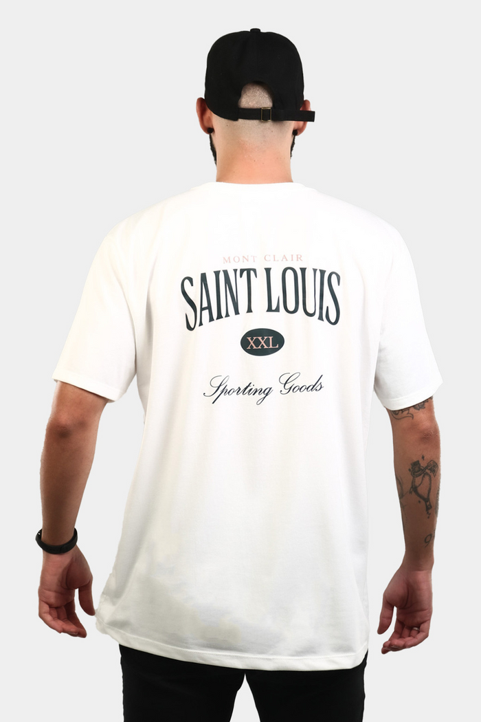 CAMISETA ''SAINT LOUIS'' OFF WHITE