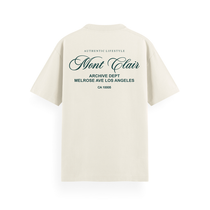 REGULAR ESSENTIAL "CLUB" OFF WHITE