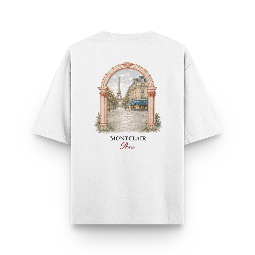 OVERSIZED ''EIFFEL'' WHITE — foto 1