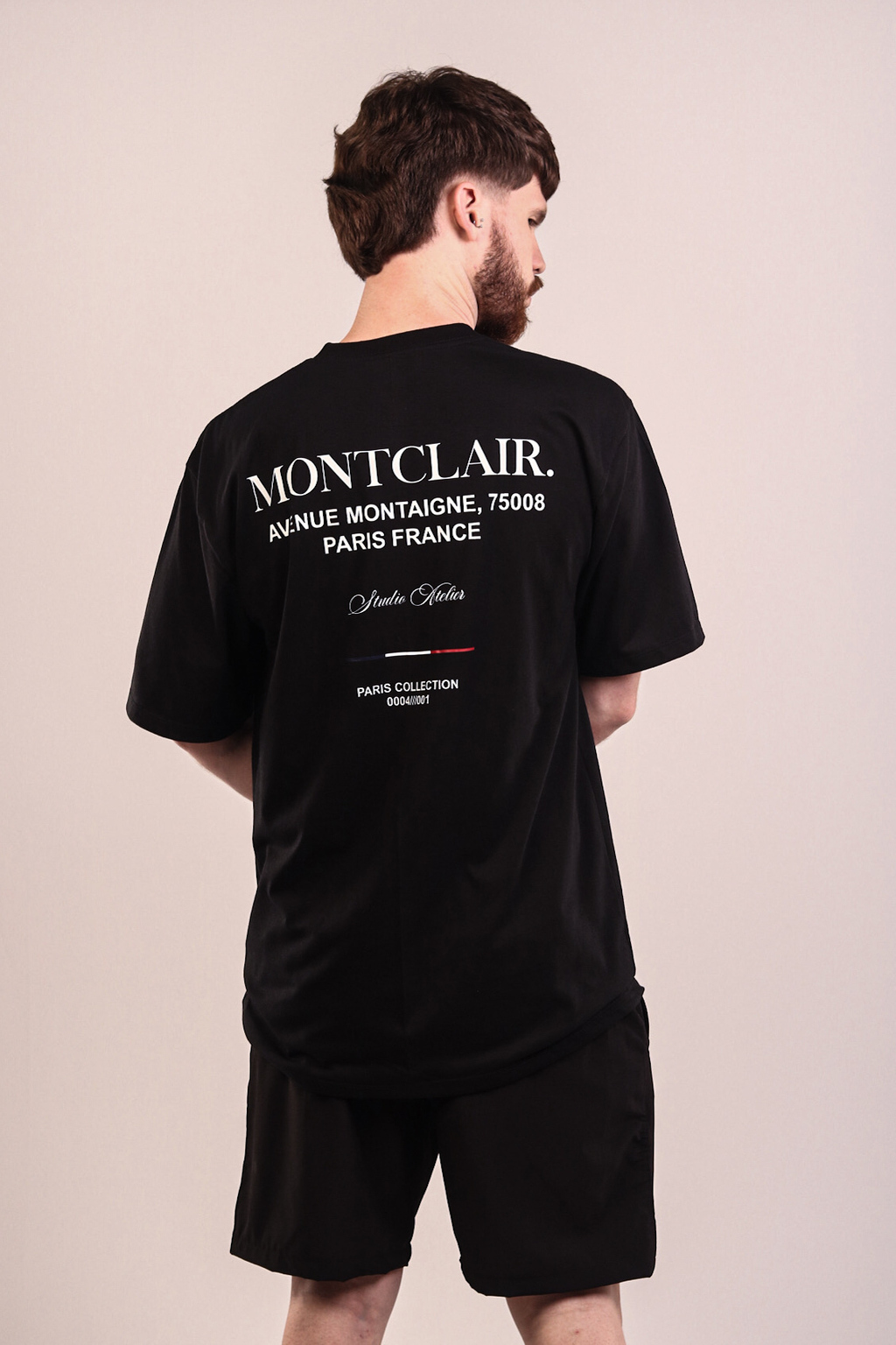 OVERSIZED ''FRANCE'' PRETA — foto 4
